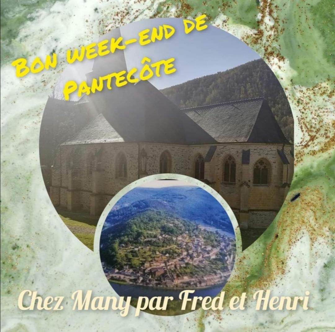 Bed and Breakfast Chez Many, Par Fred Et Henri Monthermé Exterior foto